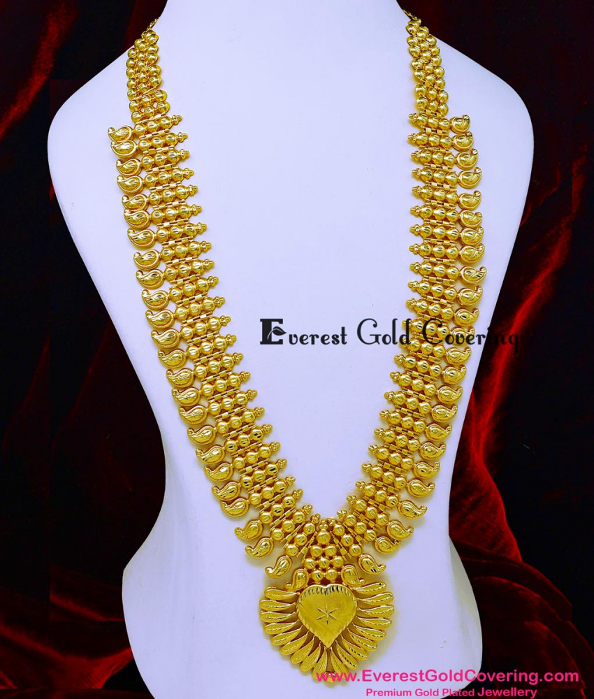 bridal gold haram designs