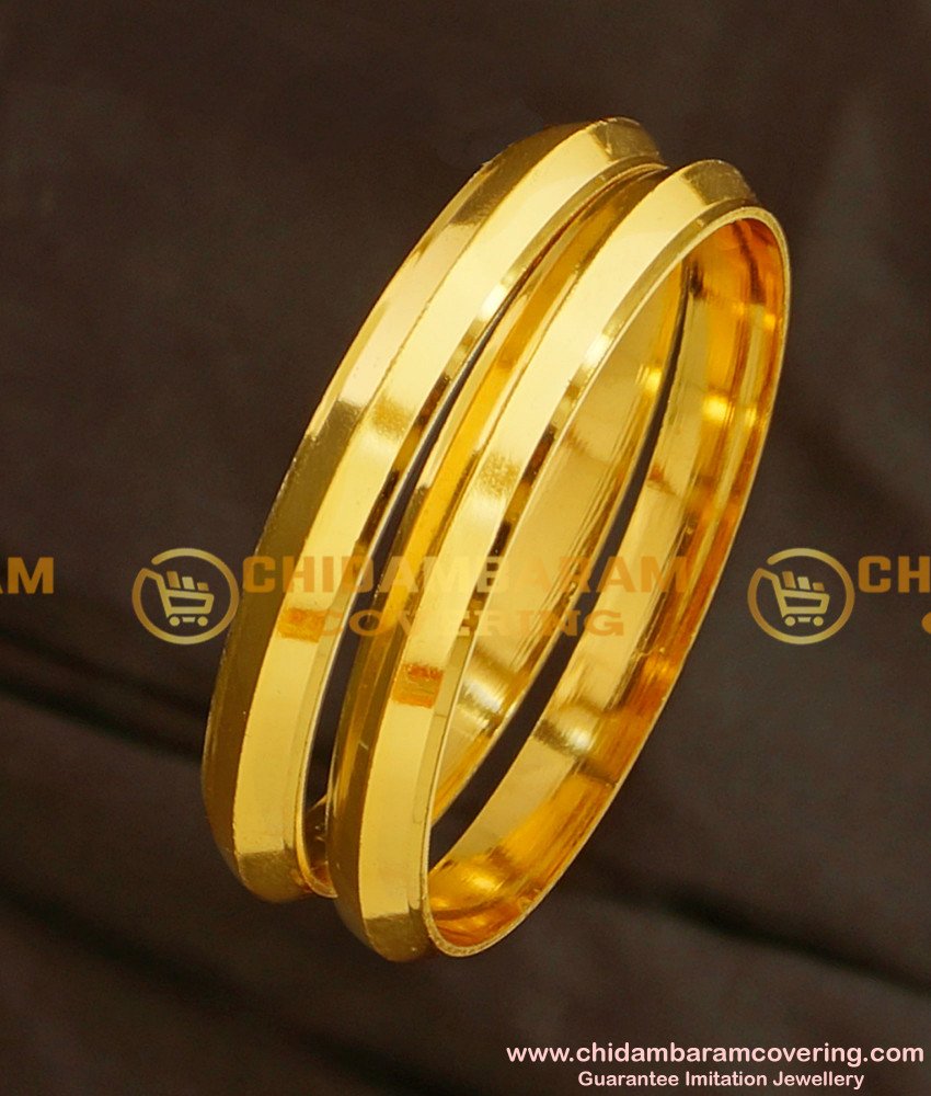 KBL003 - 1.10 Size New Born Baby Bangles Thick Kappu Design Online