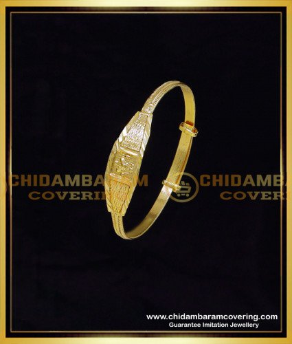 KBL059 - 1.10 Size Gold Plated Adjustable Baby Gold Bangle Bracelet 