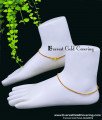 Original Impon Anklet Design Daily Wear Jewellery Online Panchaloha Gold Plated Anklet Design