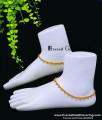 Premium Gold Plated Daily Use Wedding Special Anklet Design Trendy Daily Wear Anklet Design