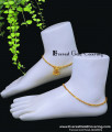 Buy Simple Daily Wear Anklet Padasaram Gold Model gold chain design for female daily use