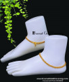 Latest Daily Wear 1 Gram Gold Anklets for Women one gram gold anklets for women