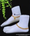 Premium Quality Daily Use Gold Plated Payal for Women simple gold payal design