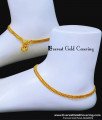 1 gram gold anklets for Women