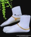 Premium Quality Gold Plated Daily Wear Anklet Kolusu Design new model kolusu design gold