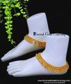 Gold Look Traditional Heavy Marriage Bridal Anklet Design wedding dulhan payal design