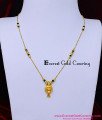 fancy short mangalsutra designs