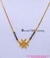 fancy short mangalsutra designs