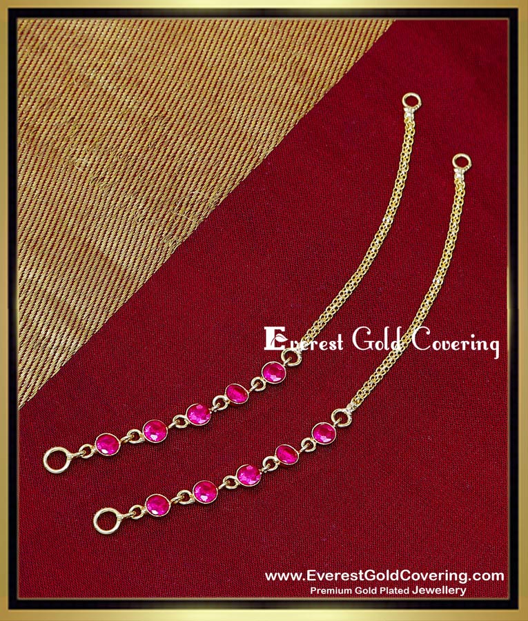 stone ear chain