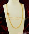 MCHN147 - Trendy Tri Colour Cylinder Shape Mugappu Chain South Indian Jewellery Online MCHN147 - Trendy Tri Colour Cylinder Shape Mugappu Chain South Indian Jewellery Online