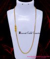 Real Gold Look Ball Mugappu Chain 1 Gram Gold Jewellery plain ball mugappu chain covering