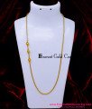 Simple Light Weight Thin Thali Kodi Mugappu Chain for Women One Gram Gold Ball DesignMugappu Chain