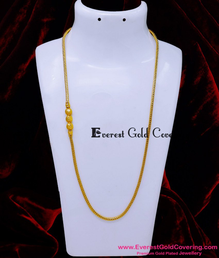 Gold Thali Kodi Chain Daily Wear Mugappu Chain for Ladies best mugappu chain designs online