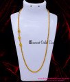 High Quality Gold Covering Daily Wear Plain Mugappu Chain Thali Saradu Mugappu Chain Design