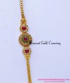 New Model Cz Stone Mugappu with Thali Kodi Chain Model mugappu chain covering