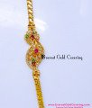New Model Stone Pendant With S Cutting Mugappu Chain Mugappu chain designs For ladies
