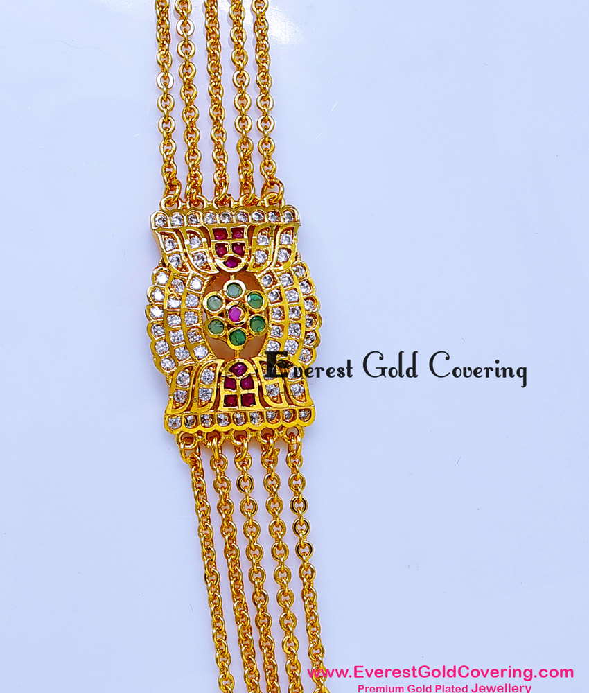 Traditional Chandraharam Old Designs Mugappu Chain old model traditional chandraharam designs