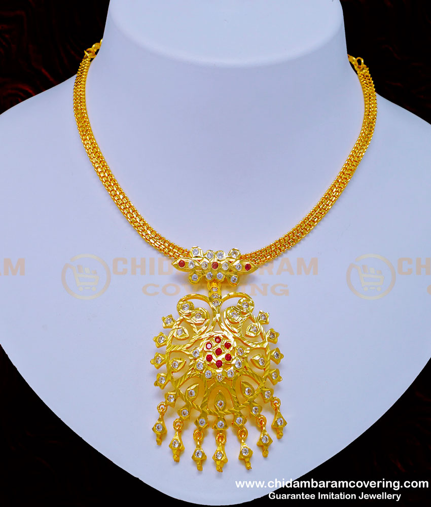 NLC887 - New Arrival Impon Attigai Bridal Wear Panchaloha Necklace for Wedding #ஐம்பொன் அட்டிகை, #ஐம்பொன் அட்டிகை கலெக்சன்ஸ், #ஐம்பொன் அட்டிகை lowest price ஐம்பொன் அட்டிகை Lowest Price With Discounts