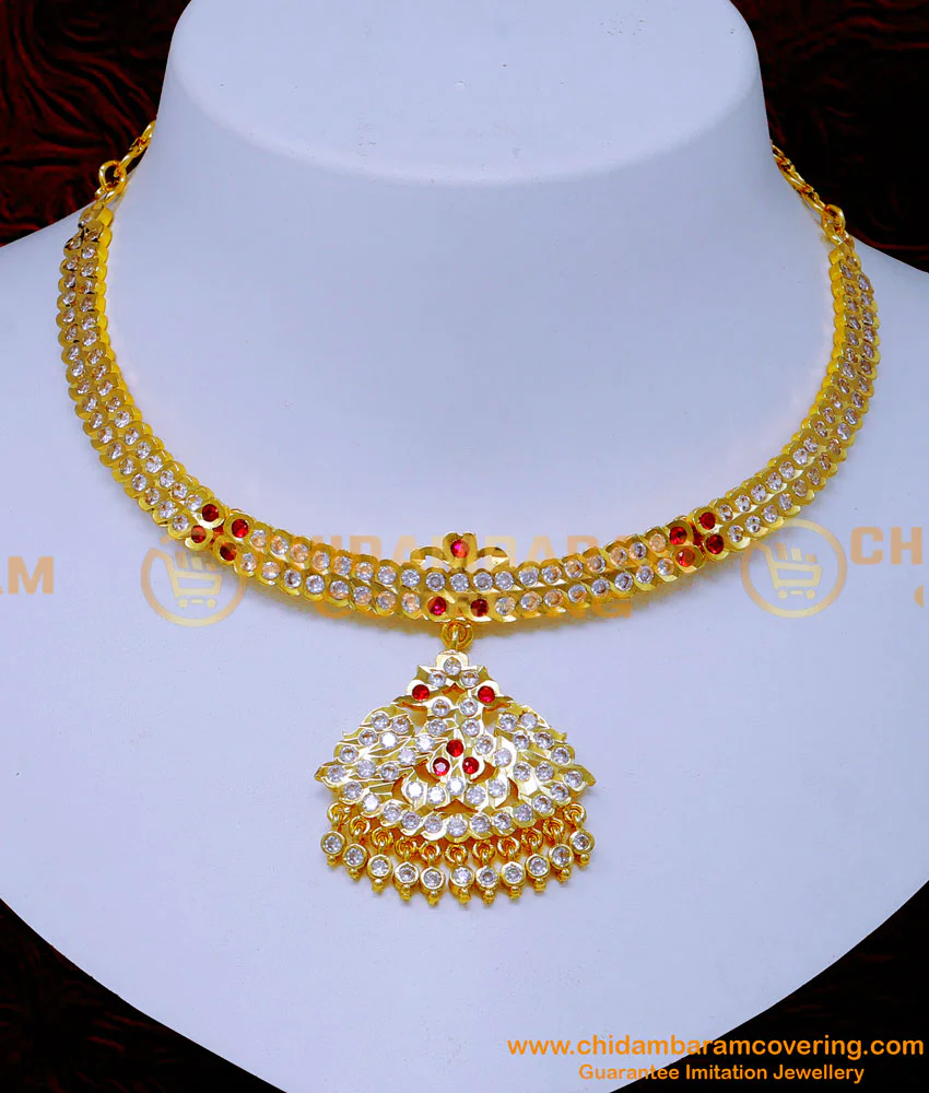 Addigai Design Buy Wedding Stone Attigai Impon Jewellery Online Shopping
