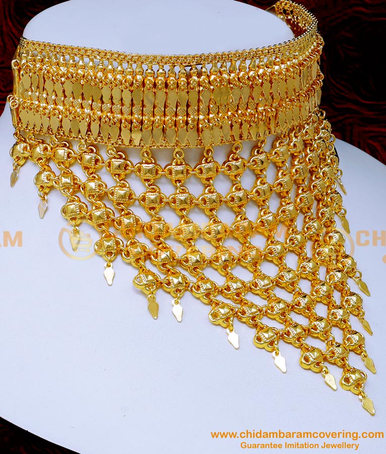 One Gram Gold Plated Elakkathali Chocker