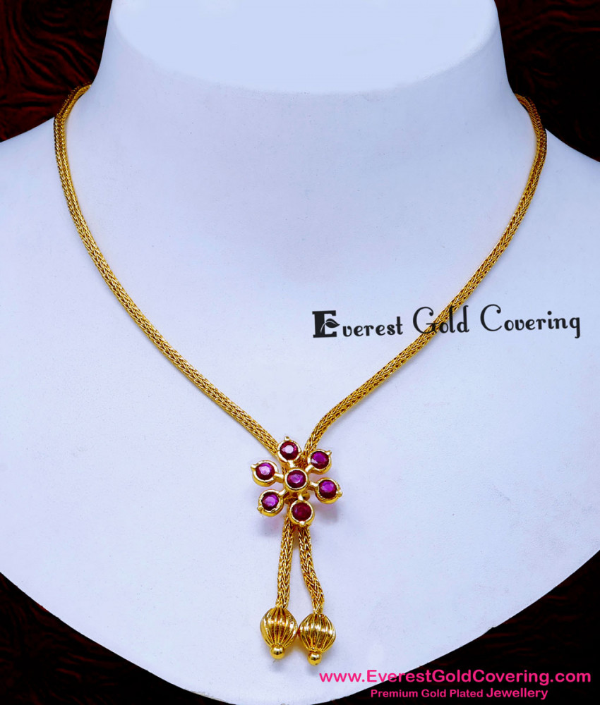 simple necklace design artificial