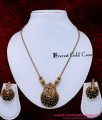 antique necklace long