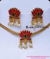 lotus jewellery set