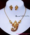 elephant design necklace set 