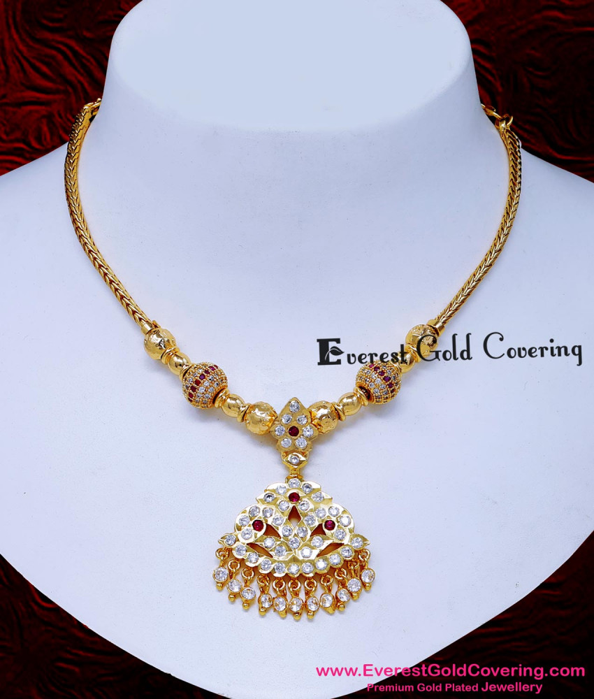 South Indian Impon Attigai necklace jewellery