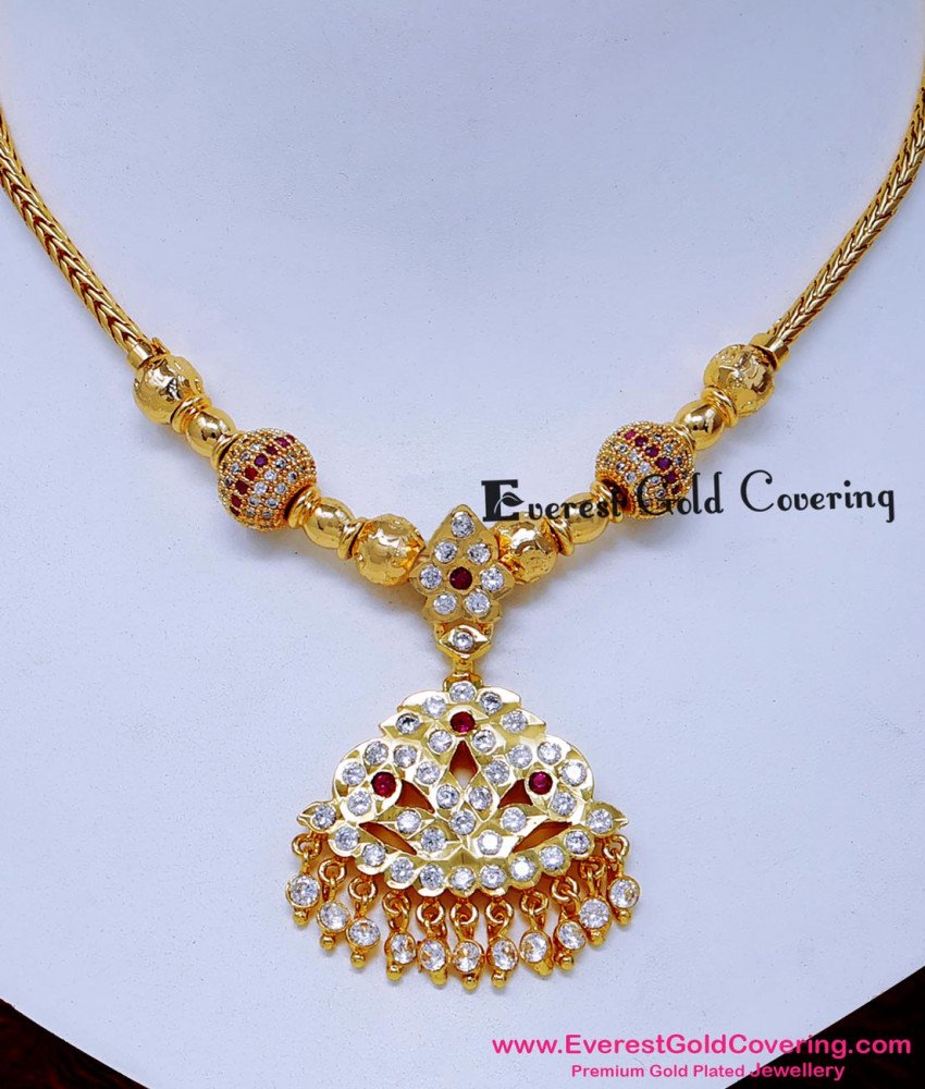South Indian Impon Attigai necklace jewellery