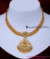 Impon Necklace with Lakshmi Pendant