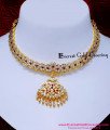 Traditional Old Model Attigai Impon Necklace Design