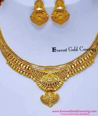 NLC1783 - Trendy Simple Forming Necklace Design for Wedding