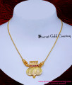 simple gold coin necklace designs