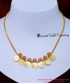 coin necklace designs