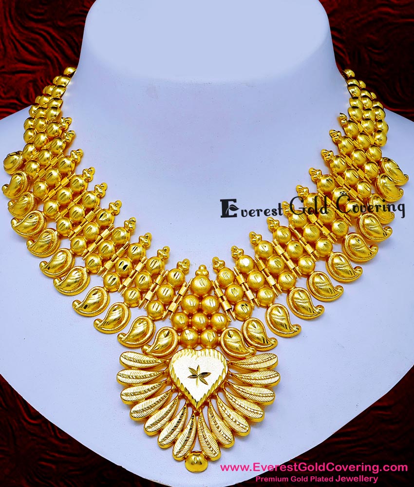 manga mala necklace gold