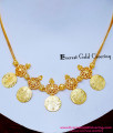 coin pendant simple kasu necklace