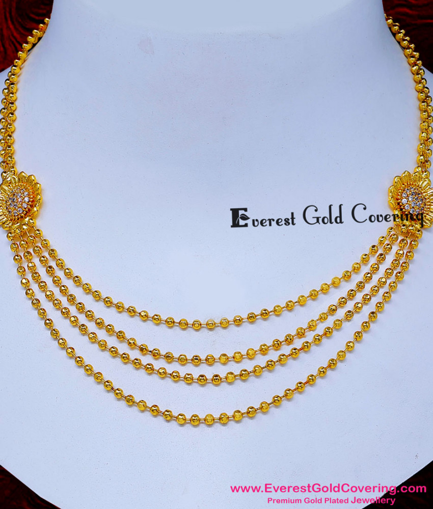 Premium-quality gold-plated forming jewellery