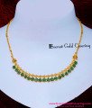 emerald stone necklace for women