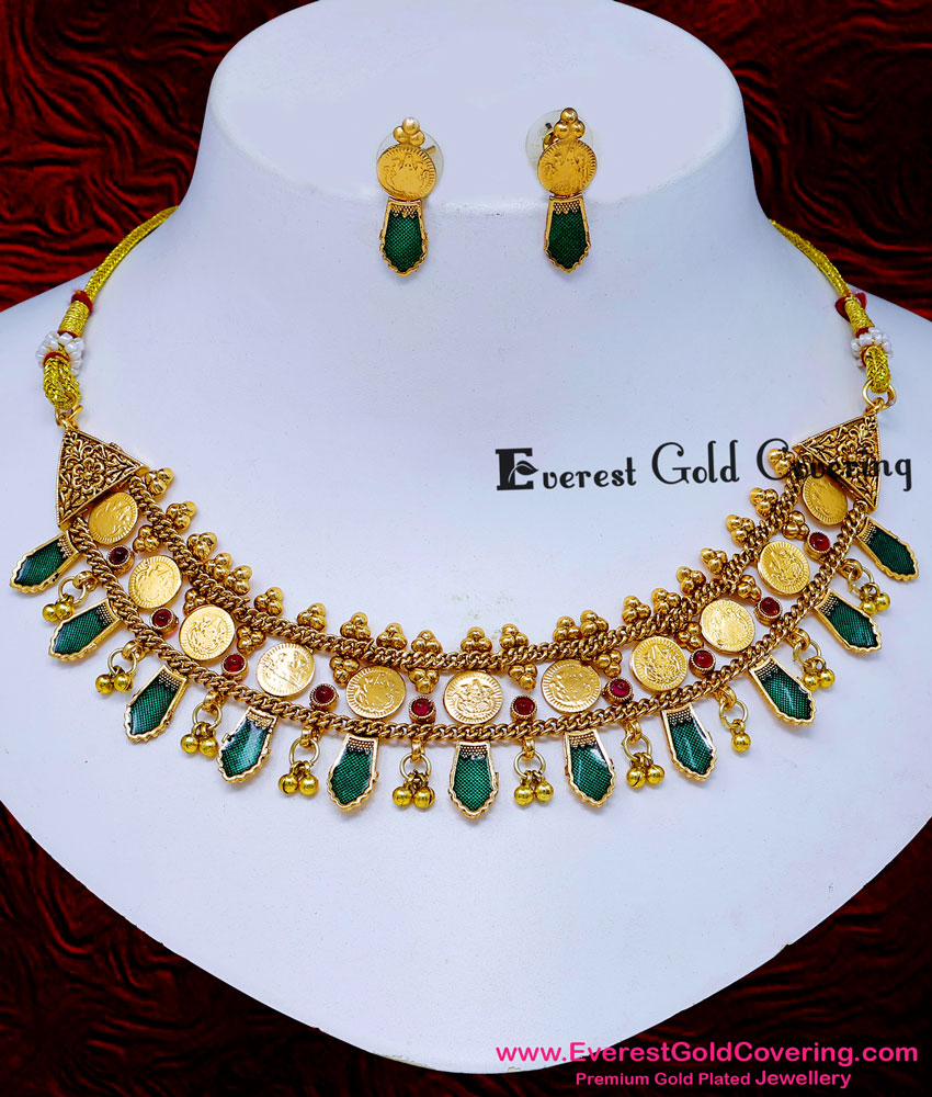 traditional palakka necklace