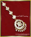 bridal gold maang tikka design