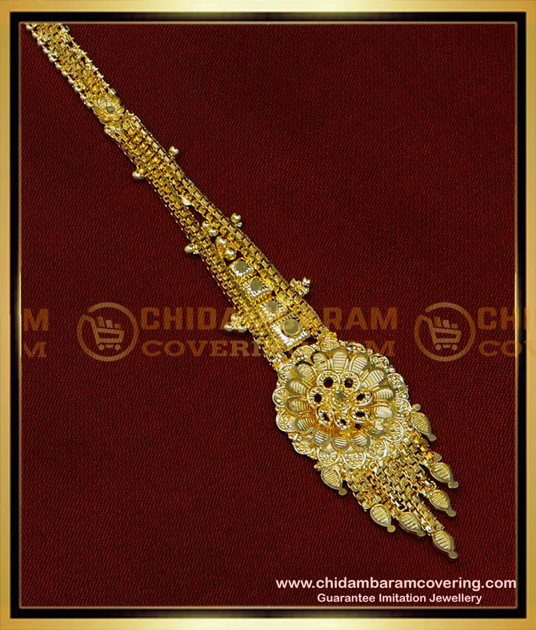 Buy First Quality Forming Gold Maang Tikka Gold Design Online