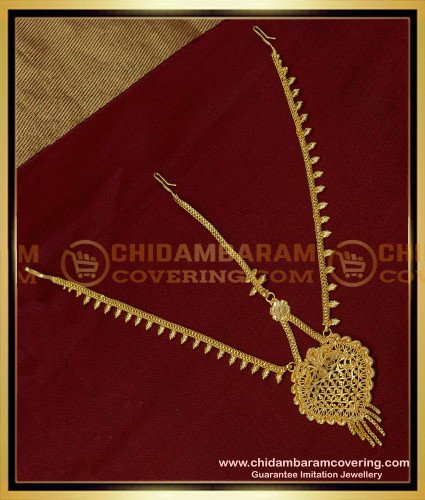 NCT290 - Traditional Bridal Matha Patti Maang Tikka Gold Plated Jewellery 