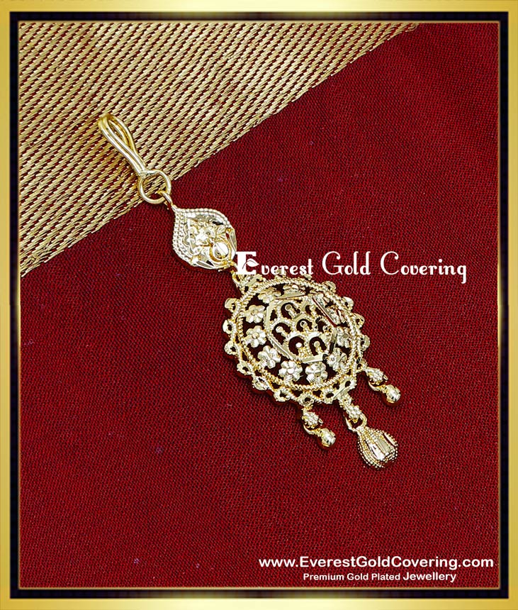 small gold maang tikka 