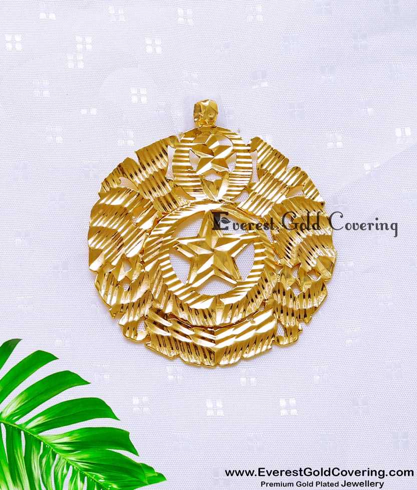 islamic pendant gold