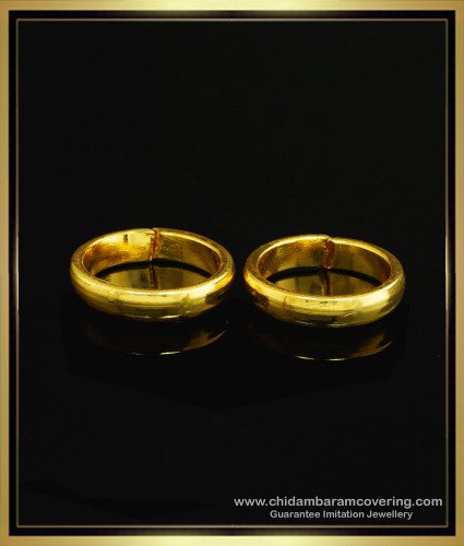 RNG159 - Real Gold Design Solid Adjustable Toe Ring Buy Indian Jewellery Bichiya Design 