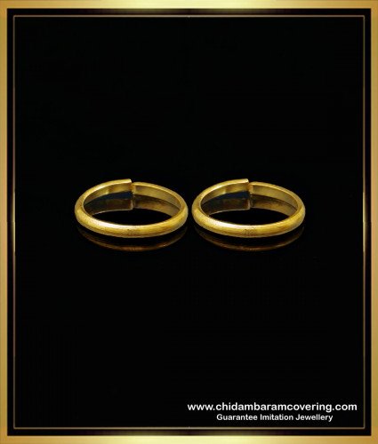 RNG304 - Light Weight Daily Use Adjustable Gold Plated Toe Rings Online