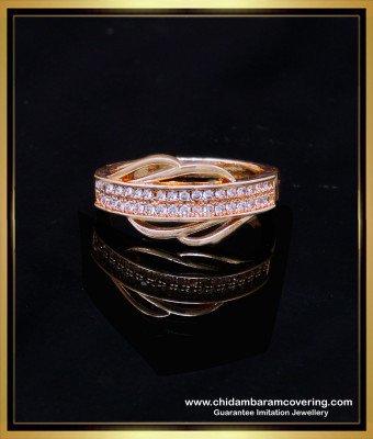 RNG395 - Best Quality Daily Wear Rose Gold Ring for Women