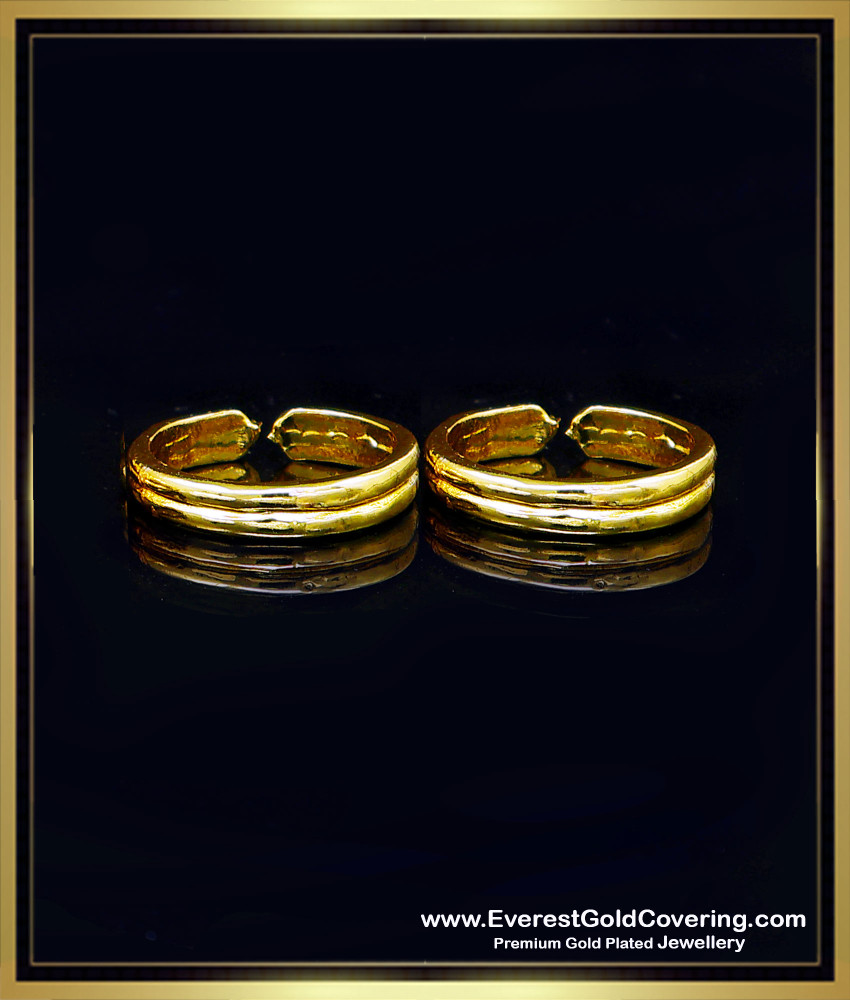 Original Impon Metti Marriage Traditional Gold Toe Rings Original Impon Toe ring